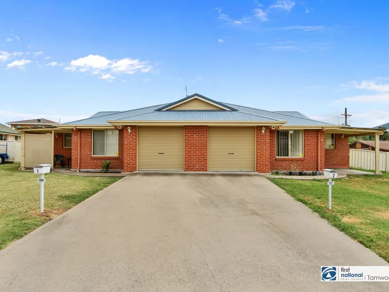 SOUTH TAMWORTH – Duplex Returning $530 per week