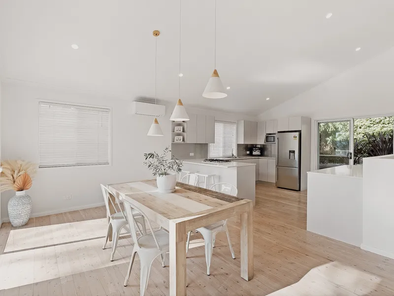 Contemporary home with Water Views