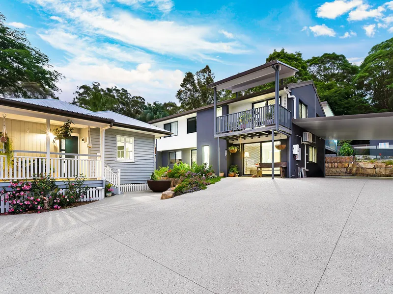 TWO INCREDIBLE HOMES & YOUR VERY OWN OASIS