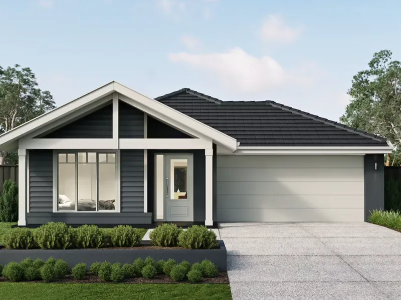 Metricon Whiteley Home with a Nordic Facade.