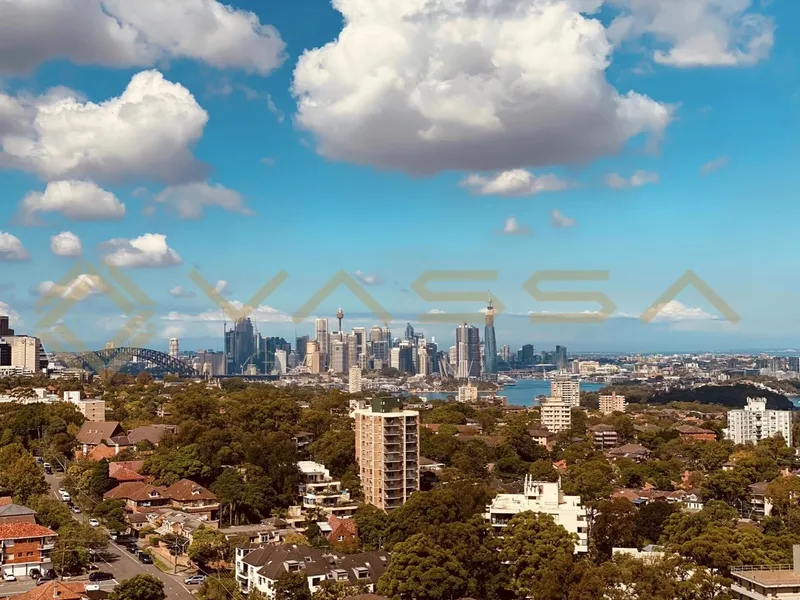 Luxury 3 Bedroom Apartment developed by MIRVAC with PANORAMIC Harbour Bridge and Harbour View