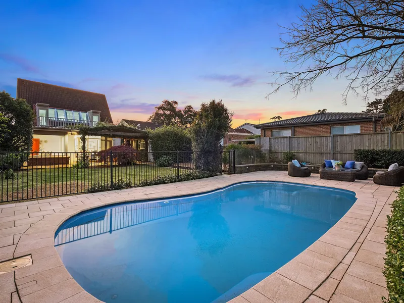 Elegant character home on a superb level block