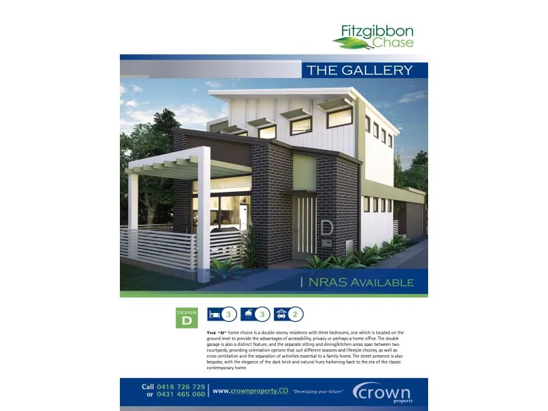 3 bedroom NRAS Home - Fitzgibbon Chase Estate
