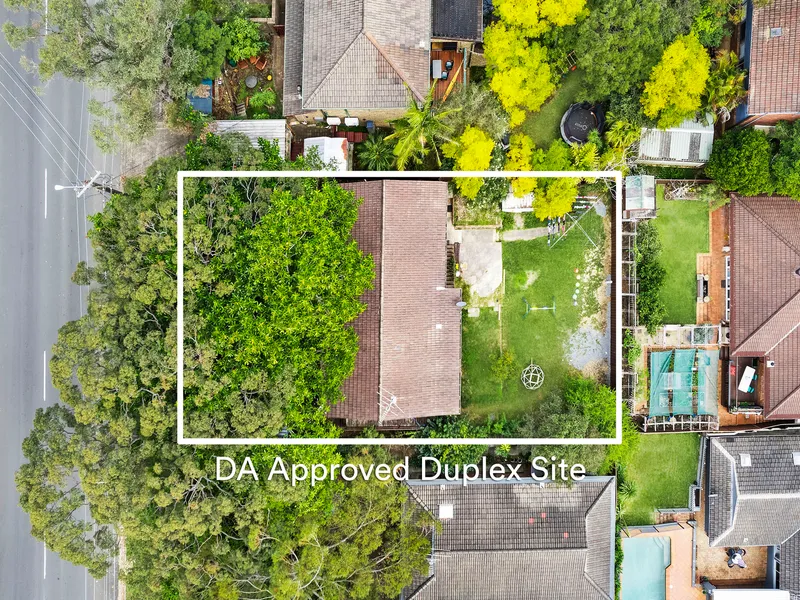 DA approved duplex site