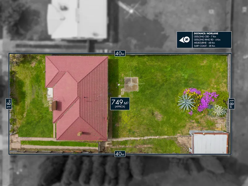 Endless potential on 749m2 (approx.).