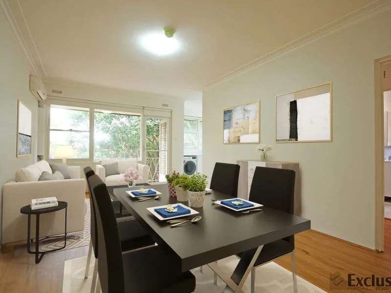 NEAT AND TIDY TWO BEDROOM UNIT IN THE HEART OF STRATHFIELD