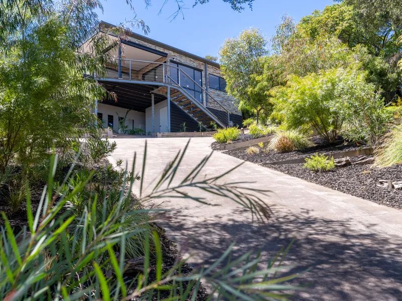 Elevated Beauty with Bay and Ocean Views