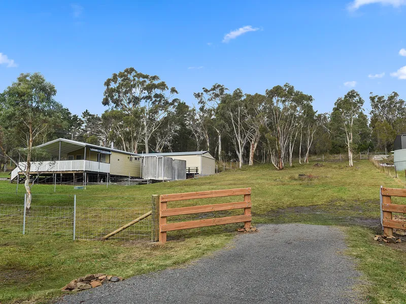 Elevated position with views