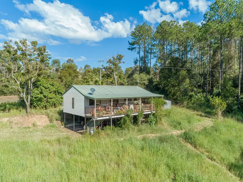ACREAGE WITH A CREEK - FAMILY HOME - SHED