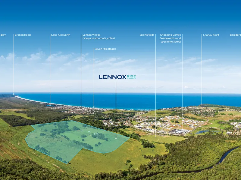 Welcome to Lennox Rise, a rare opportunity to create your own piece of paradise in a sublime coastal town close to everything.