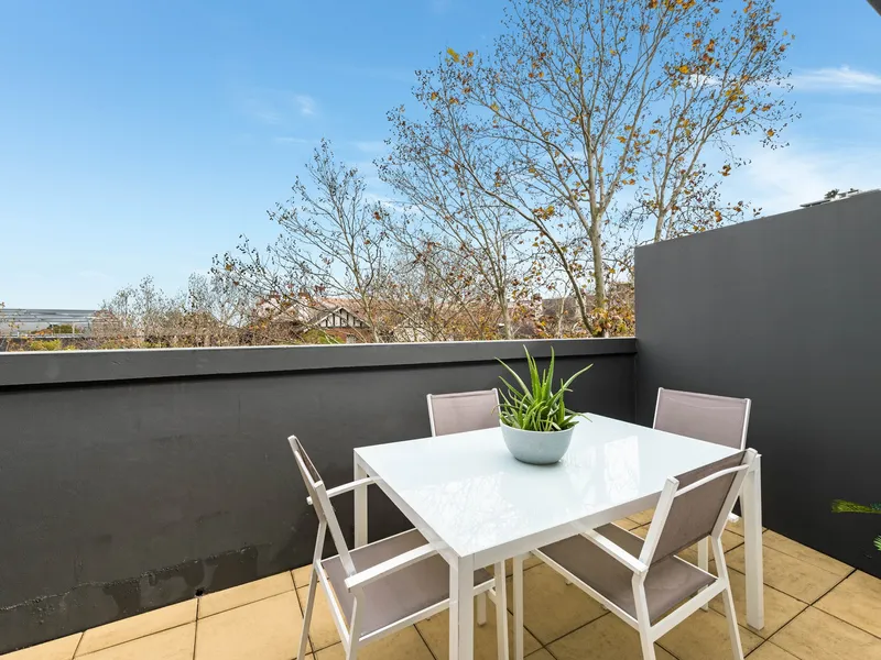 Urban oasis with an upbeat vibe