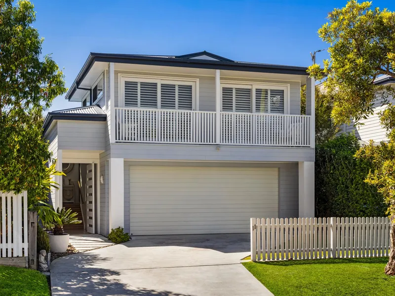 Idyllic Family Home With A Resort-Style Backyard Oasis And Stylish Beach House Aesthetic