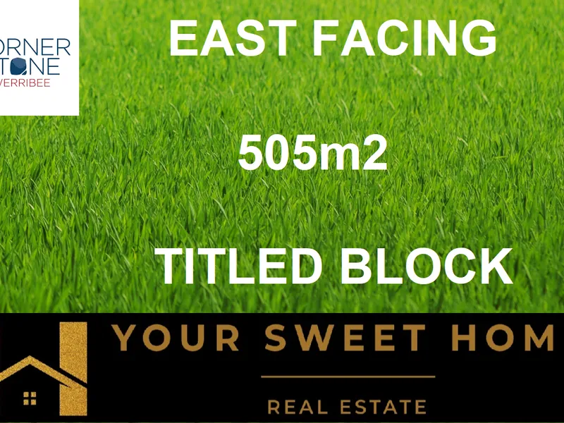 Titled land in Cornerstone Estate