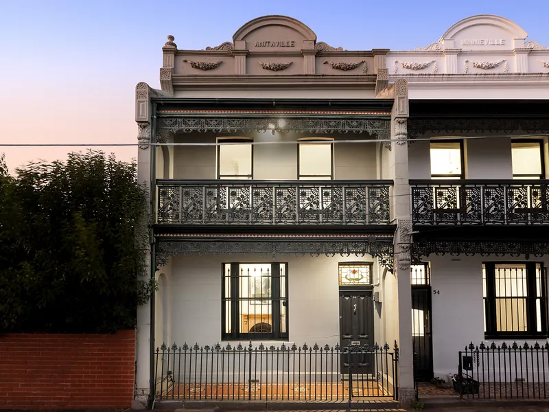 Victorian elegance and a superb location.