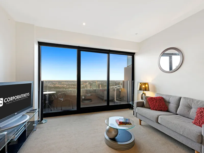 'Eureka Towers' - Furnished inc utilities, Wi-Fi & local calls. Stay 1 mth+