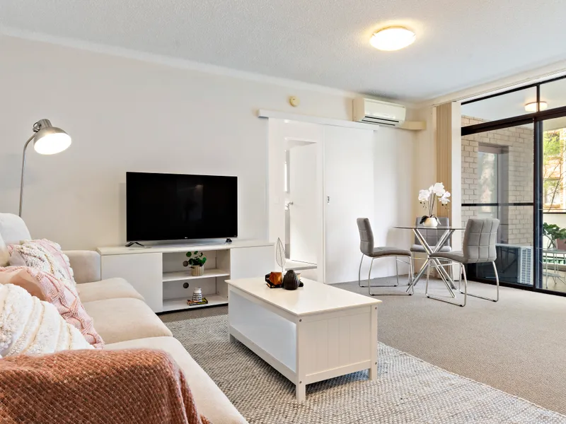 Easy-care apartment on the first floor