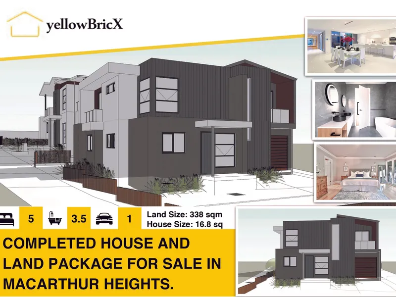 COMPLETED HOUSE & LAND PACKAGE FOR SALE IN MACARTHUR HEIGHTS 