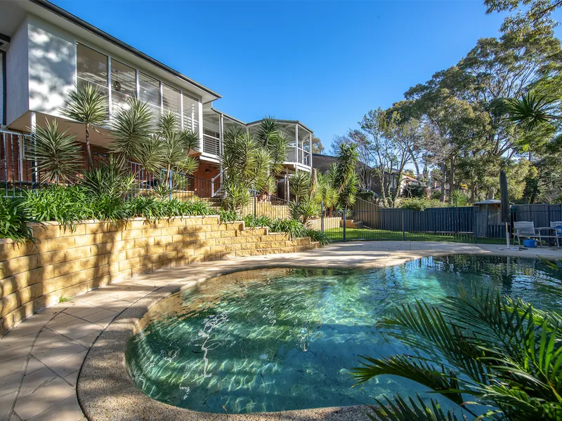 Your Own Family Oasis with Leafy Views