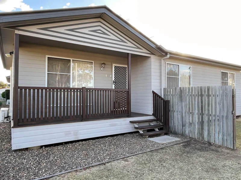 This modern two bedroom