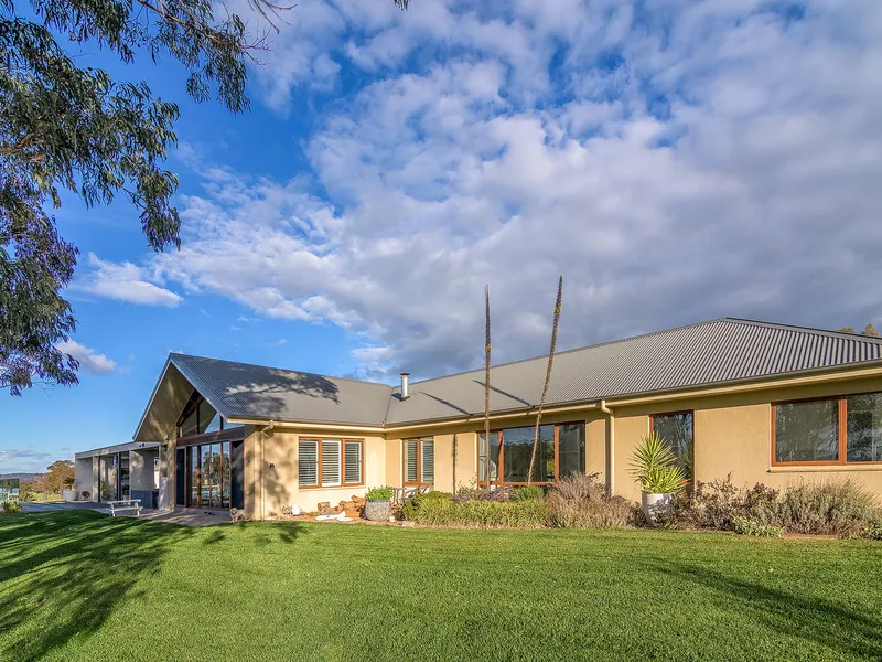 Executive Home with Stunning Rural Vistas