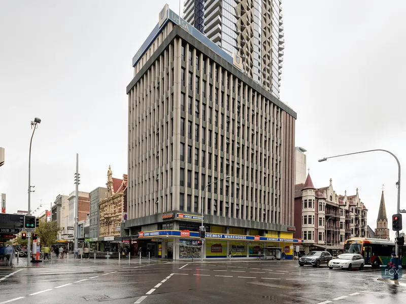 First class investment opportunity in a prime CBD position at Unihouse, Rundle Mall