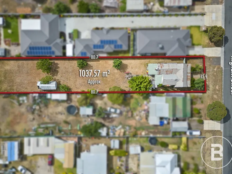 GREAT BLOCK, GREAT LOCATION, GREAT POTENTIAL.