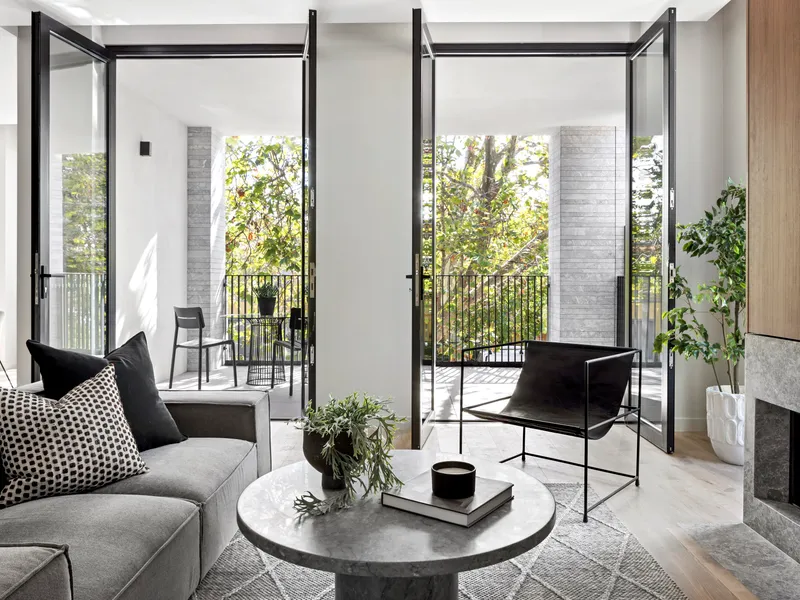Corner Apartment Designed by Paul Conrad
