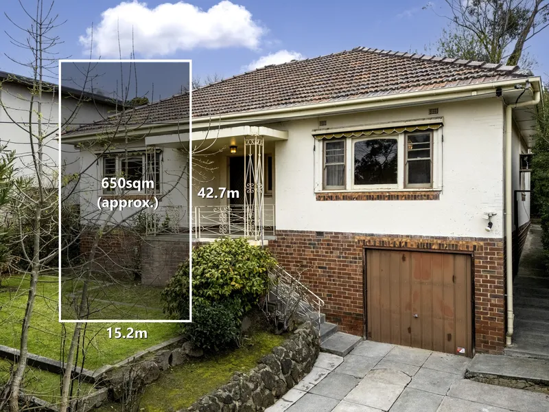 Enviable modern potential in a coveted Kew East location