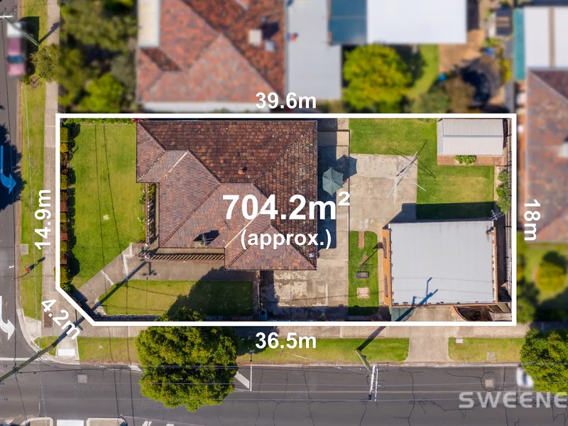 Endless Possibilities On A Corner Block!