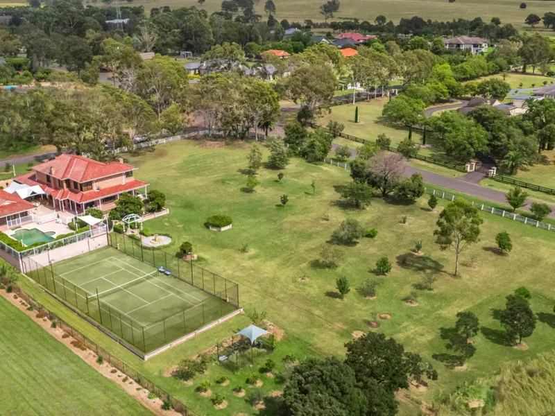 A rare offering big enough for two families