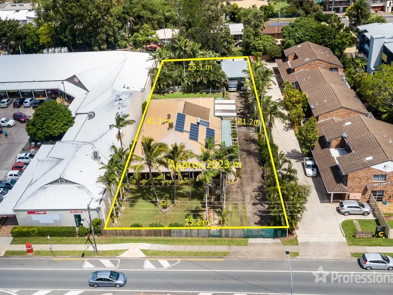 Unit Development Site 2,023m2 with pre lodgment meeting report