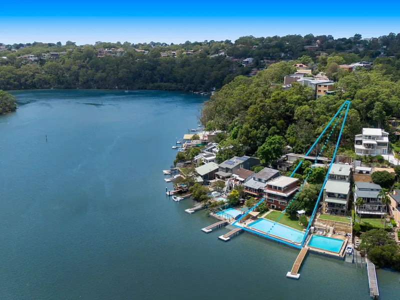 Dual deep waterfront opportunity plus amazing home!