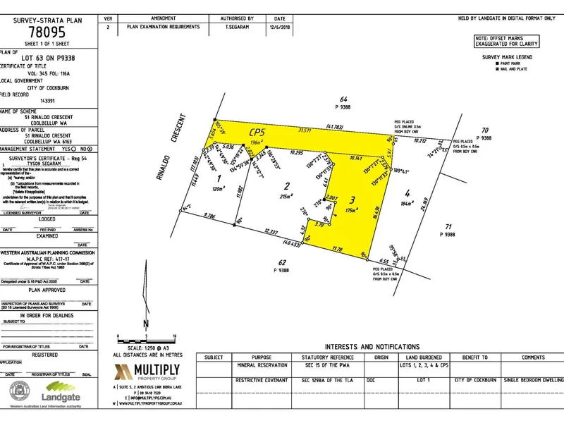 Last Titled Block Left in this Development!