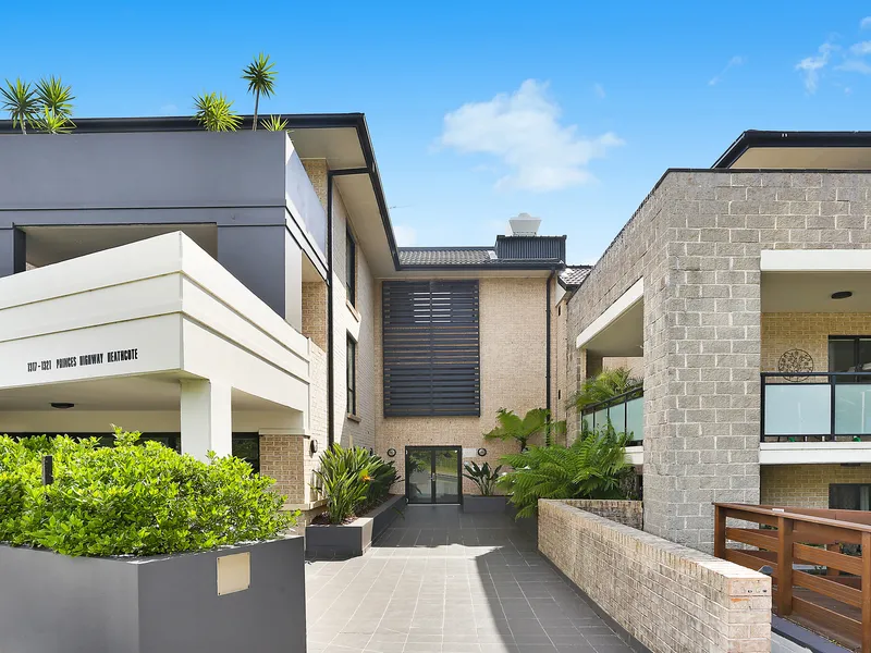 Spacious north facing apartment a stroll to amenities 