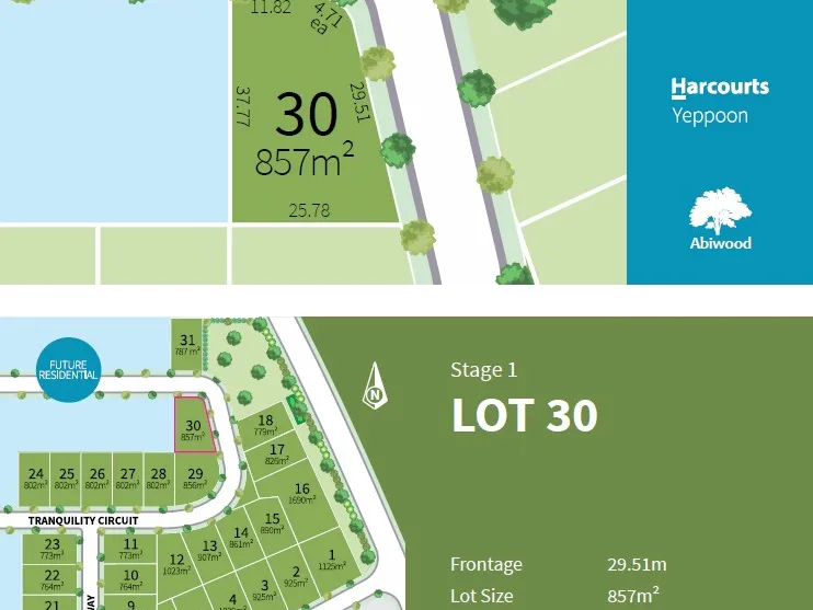 Lot 30 Nautica Breeze - 787m2 for $225,500 - Selling fast.