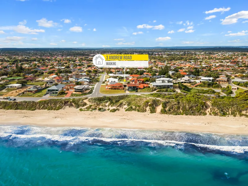 PERFECT BLOCK TO BUILD YOUR COASTAL DREAM HOME