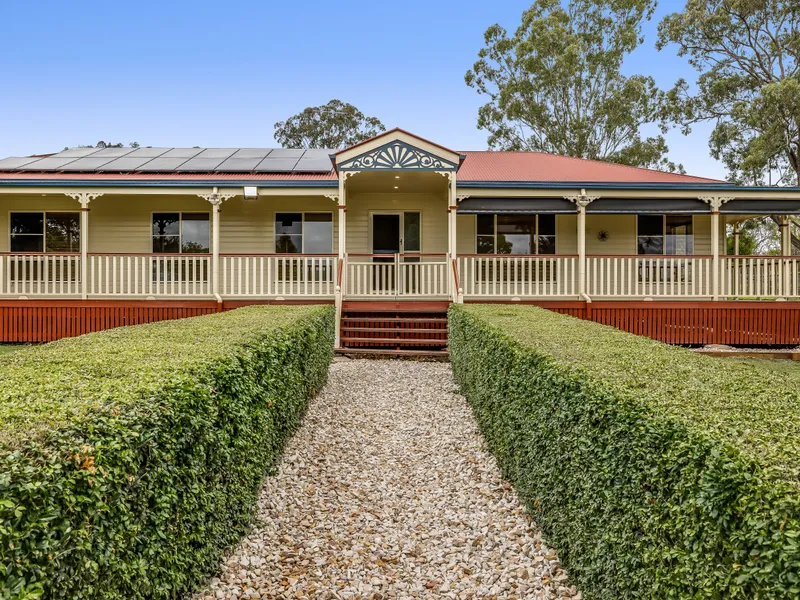 Perfectly positioned lifestyle property - character, sheds, 2 street access!