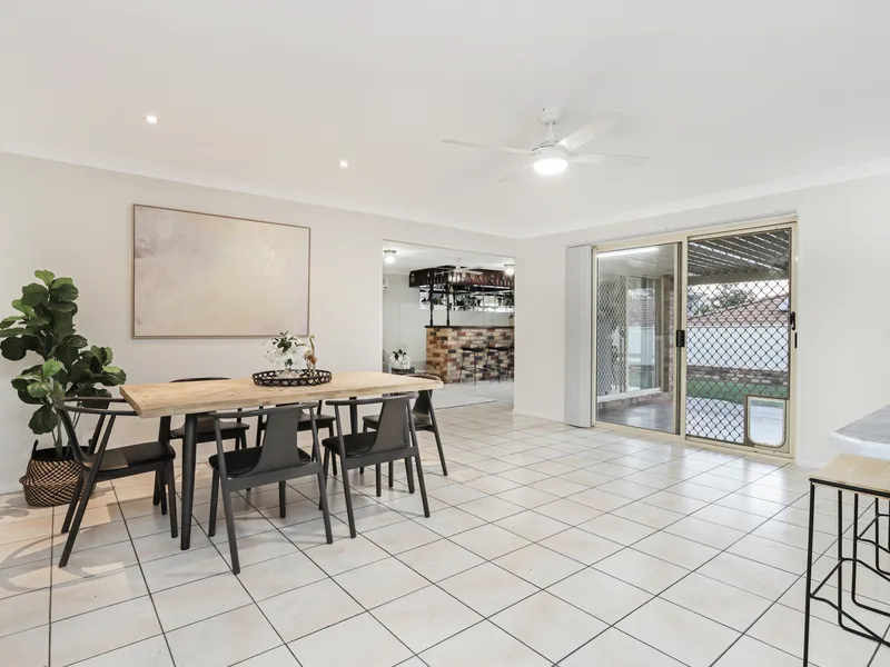 Family home across from Upper Kedron Recreation Reserve