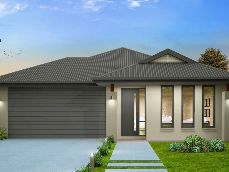 Affordable double garage home on a large block