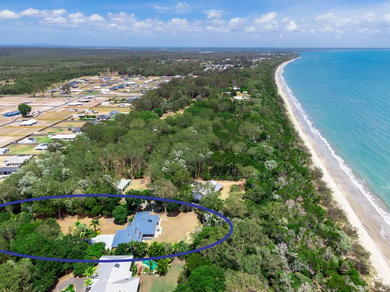 Expansive Beach Front Living - 1 1/4 acres Of Paradise priced below build cost