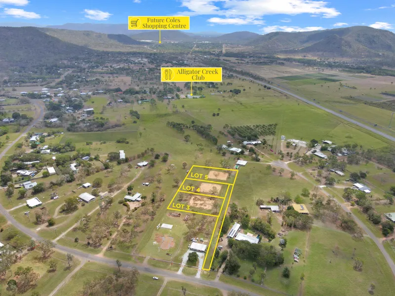 Prime Acreage Living in Alligator Creek: Convenience and Nature at Your Doorstep!