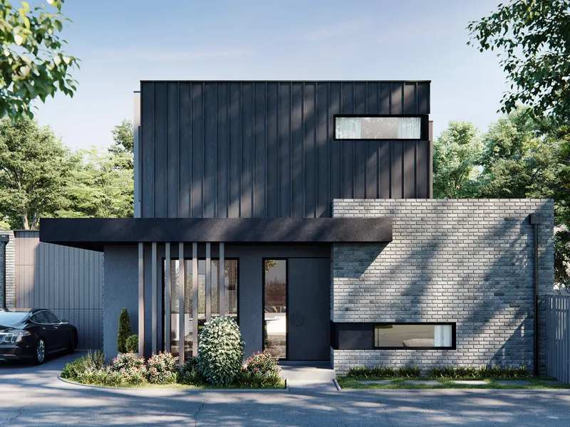 A rare minimalist concept in a quiet location.