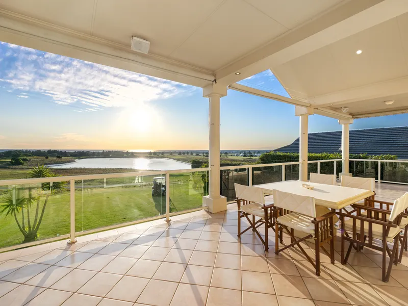Resort Style Living with Captivating Sea and Golf Course Views