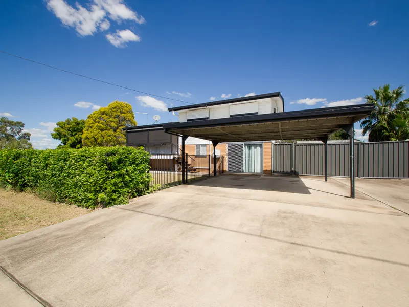 Family home with large yard and shed!