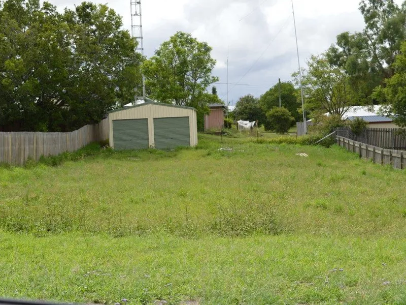 SHED AND LAND!