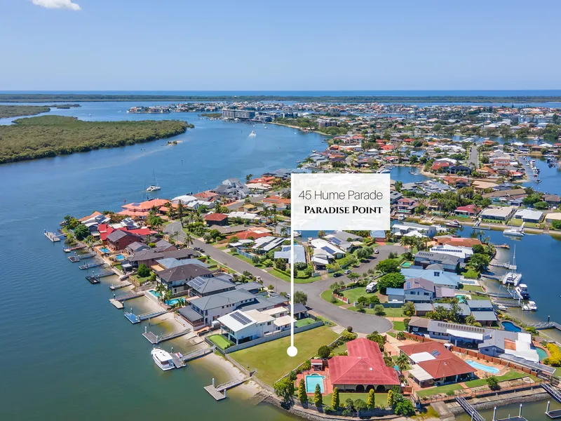 AS RARE AS GOLD DUST - VACANT BRIDGE FREE BLOCK IN PROTECTED BOAT HARBOUR POSITION