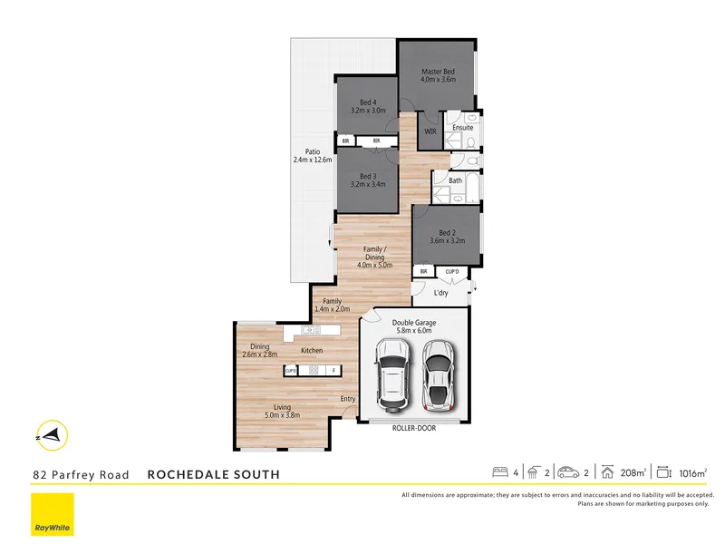 Remarkable Land Size & Single Level Living!