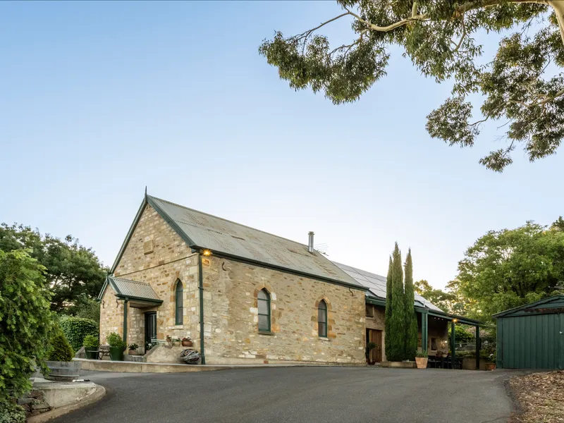 Historic 1860's Chapel & Privately Owned Cemetery with a remarkable extension in a convenient location