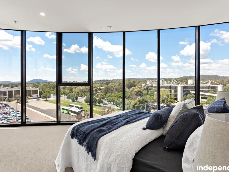 Exciting 4th level sunny apartment with views over Woden – Grand Central Towers