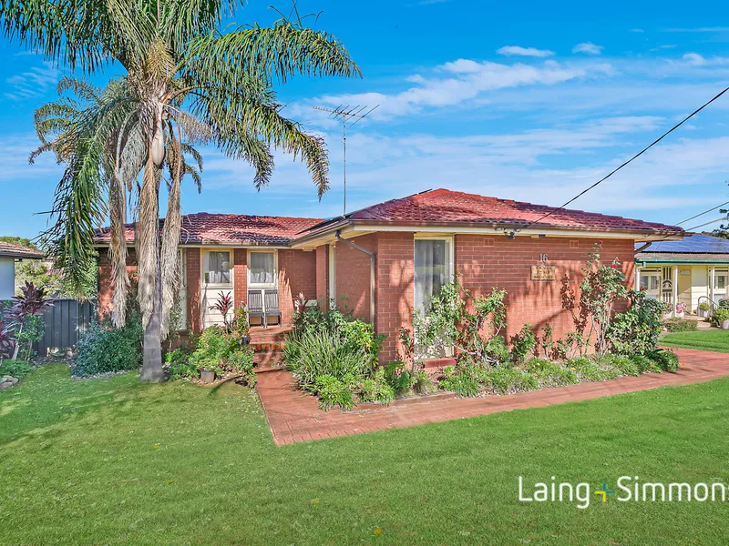 Stylishly updated family home on an established 607sqm block